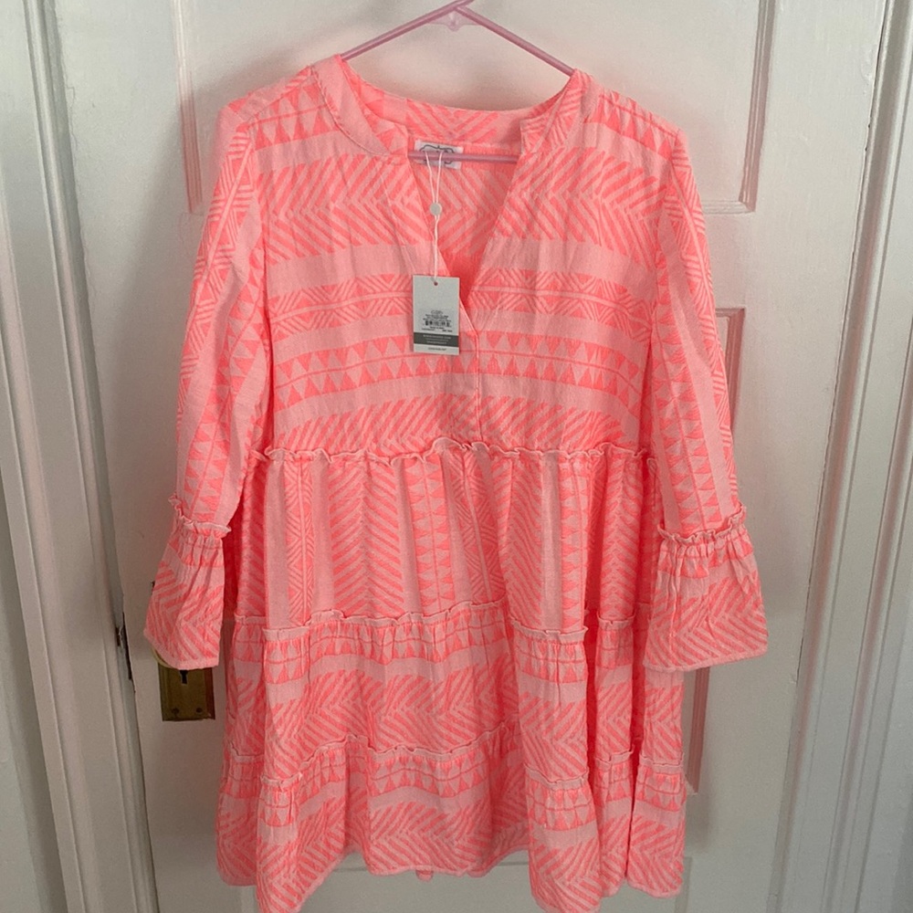 Renee Yarn Dye Dress by Mud Pie, Medium